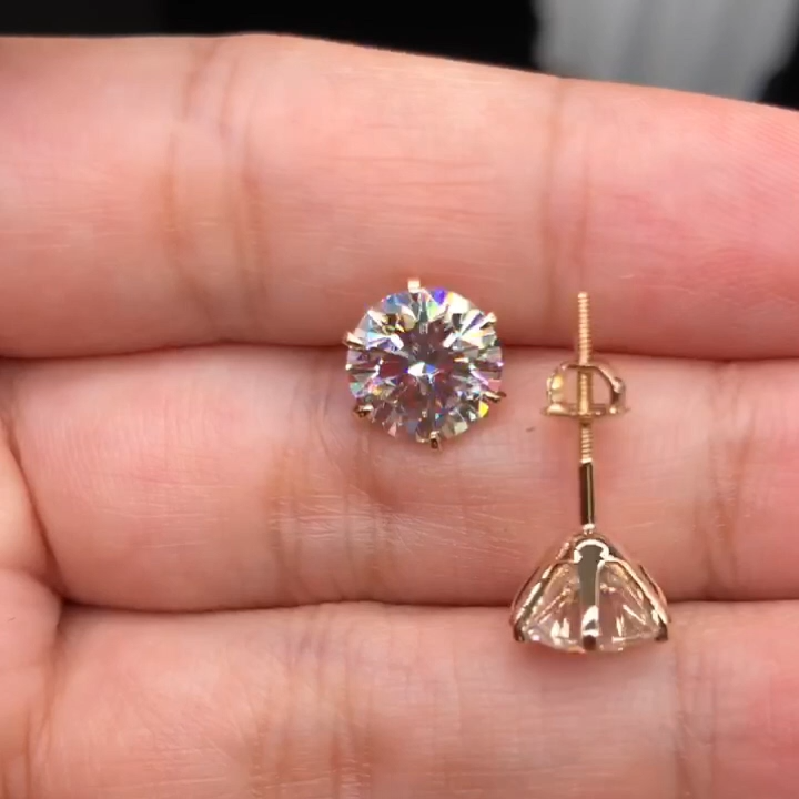 Boucles d’oreilles Tera chic en or blanc