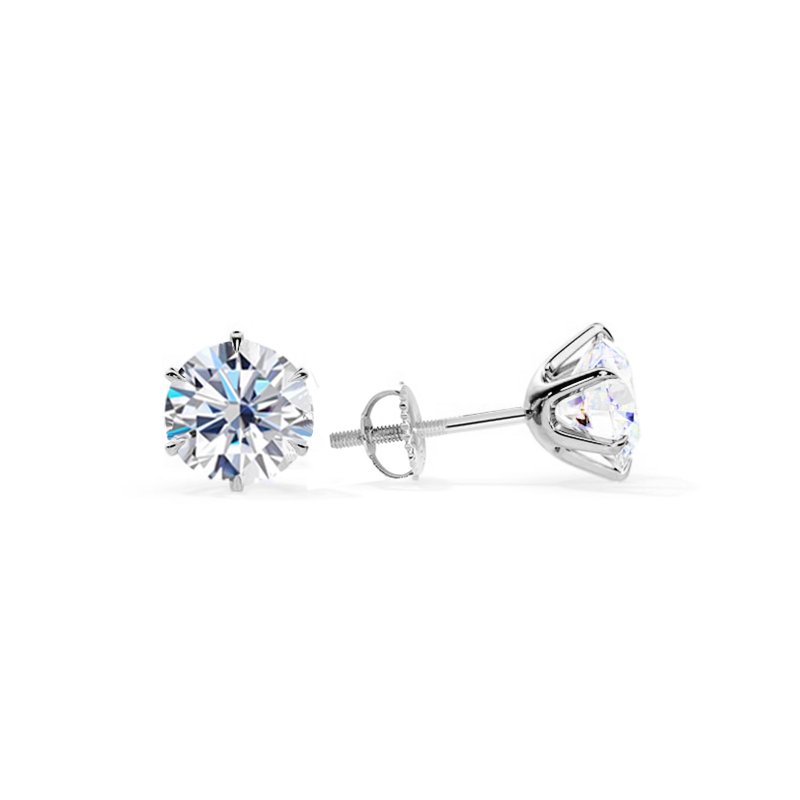 Boucles d’oreilles Tera chic en or blanc