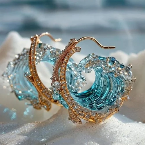 Boucles d’oreilles Ocean’s Oath